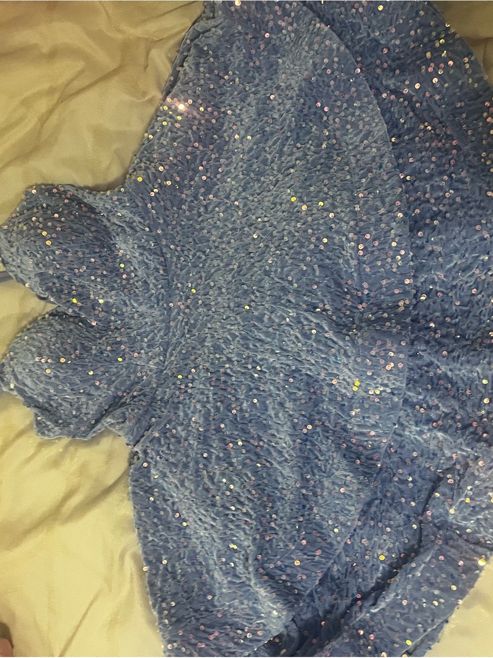 Sparkling sequin dress